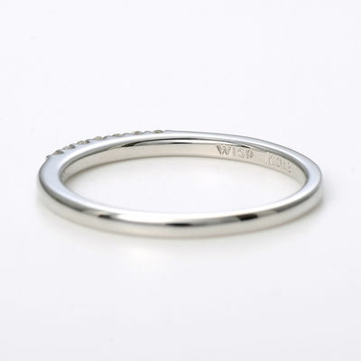 ホワイトゴールドリング