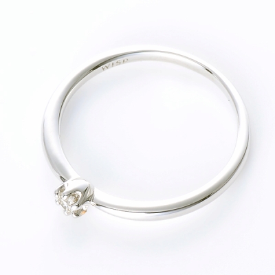 ホワイトゴールドリング