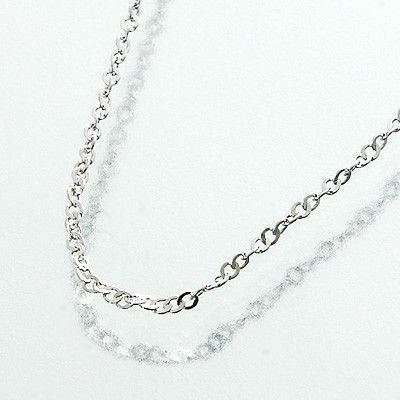 ホワイトゴールドチェーン