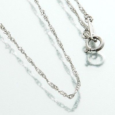 ホワイトゴールドチェーン