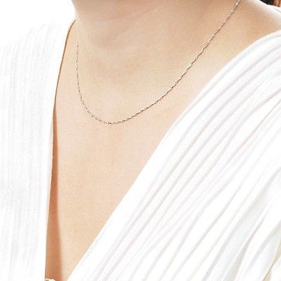 ホワイトゴールドチェーン