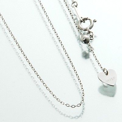 ホワイトゴールドチェーン