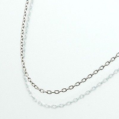 ホワイトゴールドチェーン