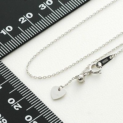 ホワイトゴールドチェーン