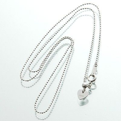 ホワイトゴールドチェーン