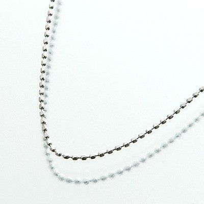 ホワイトゴールドチェーン
