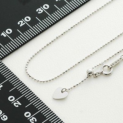 ホワイトゴールドチェーン