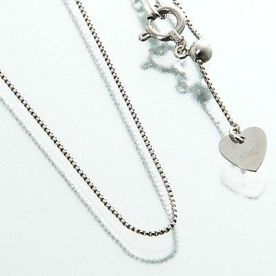 ホワイトゴールドチェーン