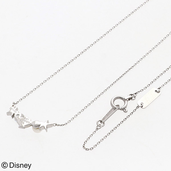 ホワイトゴールドネックレス