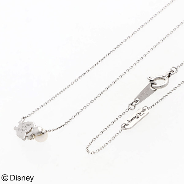 ホワイトゴールドネックレス