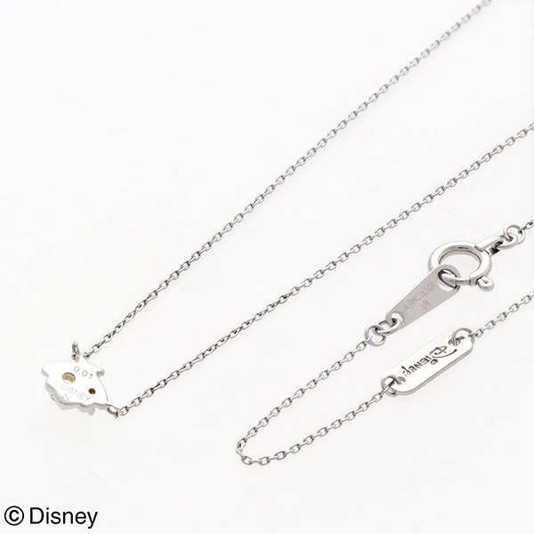 ホワイトゴールドネックレス