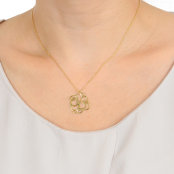 ブラスネックレス