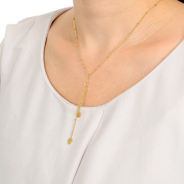 ブラスネックレス