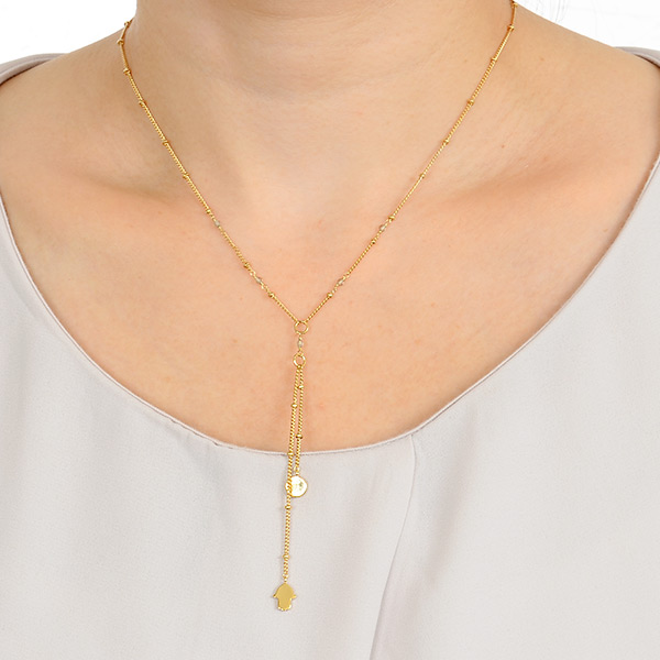 ブラスネックレス