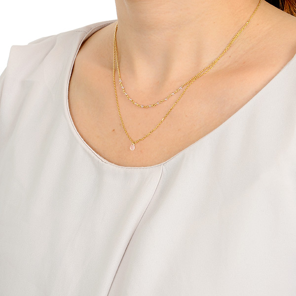 ブラスネックレス