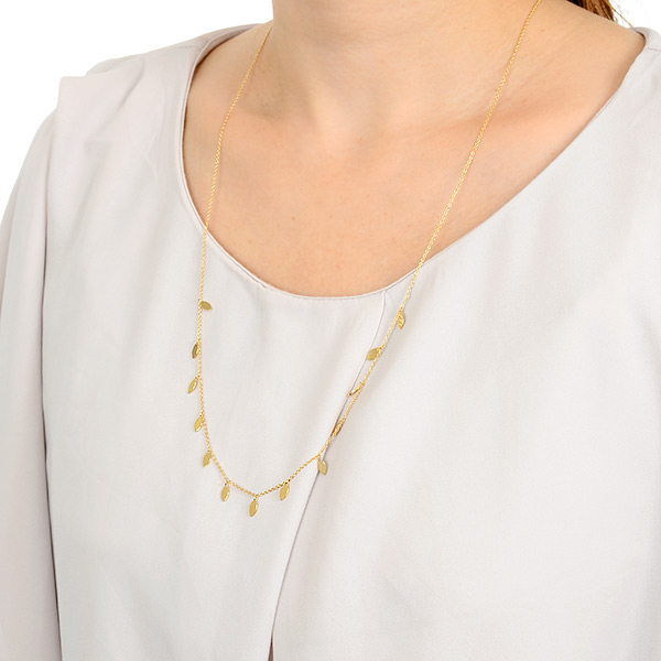 ブラスネックレス