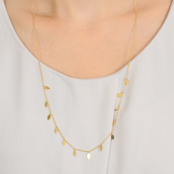 ブラスネックレス