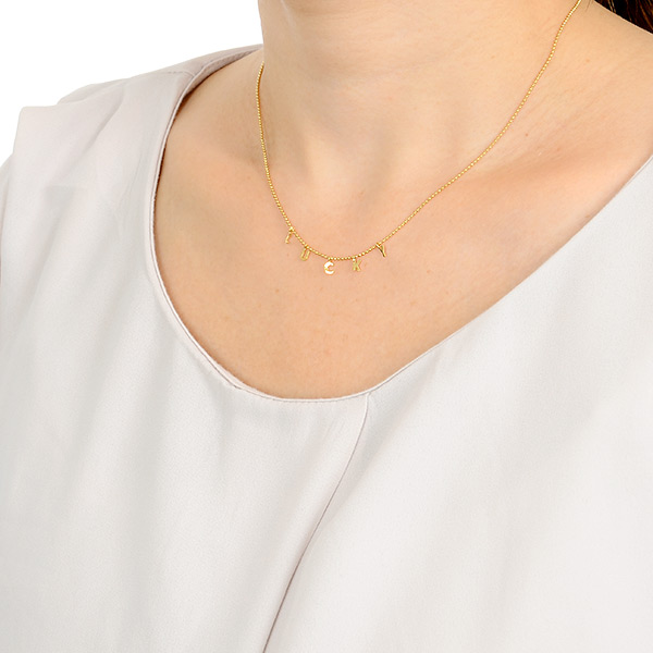 ブラスネックレス