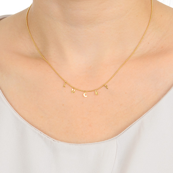 ブラスネックレス