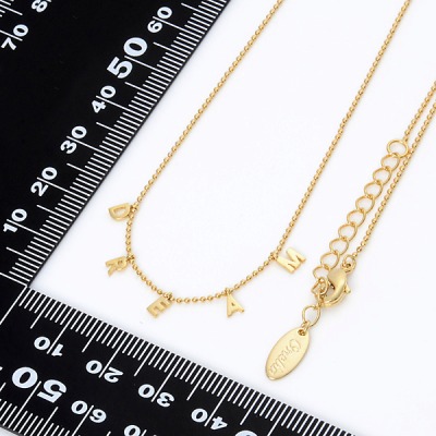 ブラスネックレス