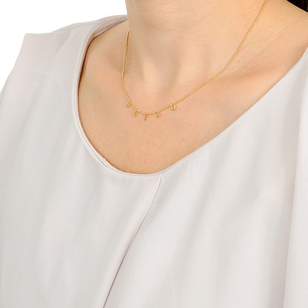 ブラスネックレス