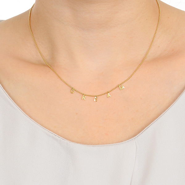 ブラスネックレス