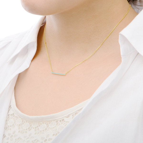 ブラスネックレス