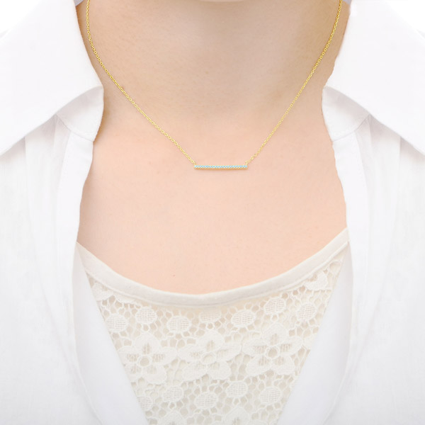 ブラスネックレス