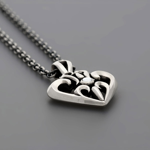 シルバーネックレス