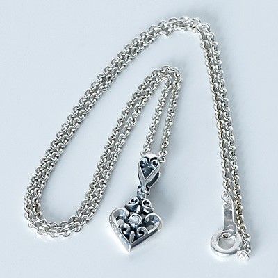 シルバーネックレス