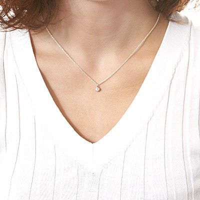 シルバーネックレス