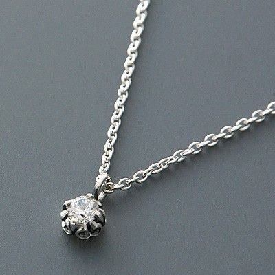 シルバーネックレス