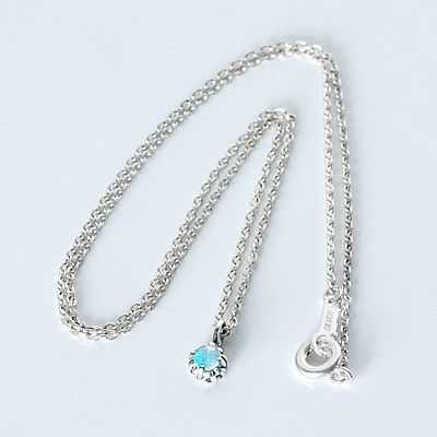 シルバーネックレス