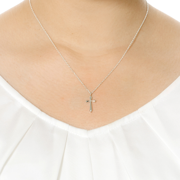 シルバーネックレス