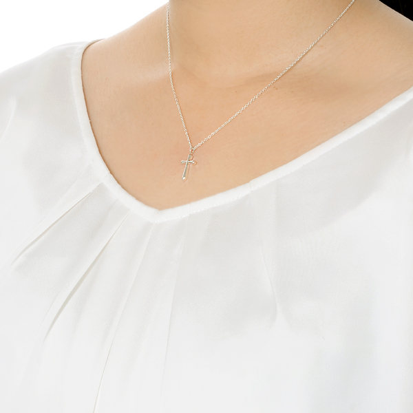 シルバーネックレス