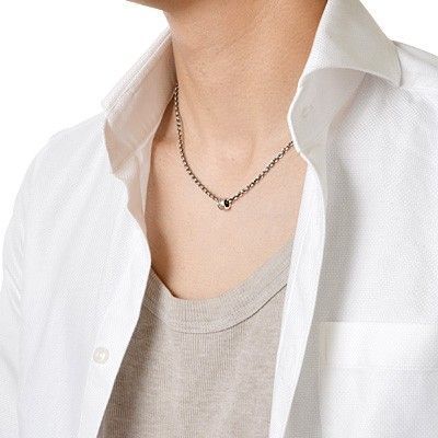 シルバーネックレス