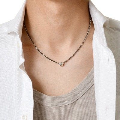 シルバーネックレス