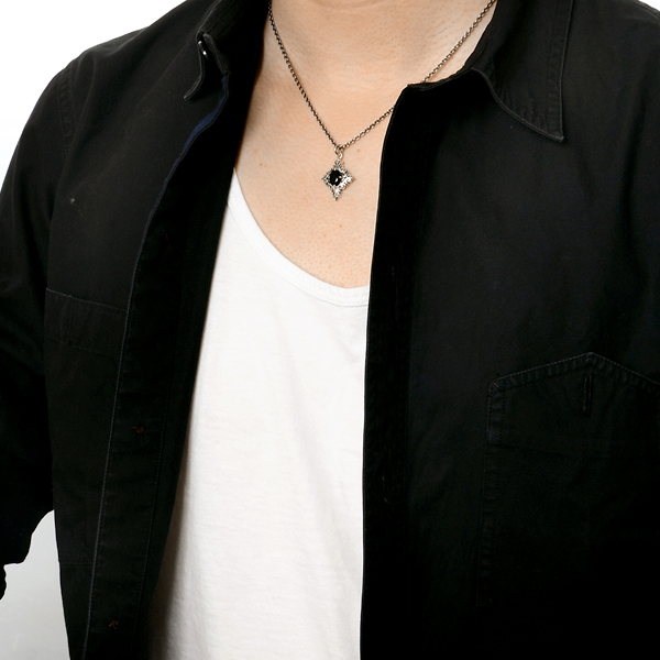 シルバーネックレス