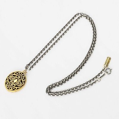 シルバーネックレス