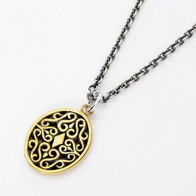 シルバーネックレス