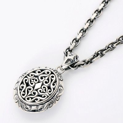 シルバーネックレス