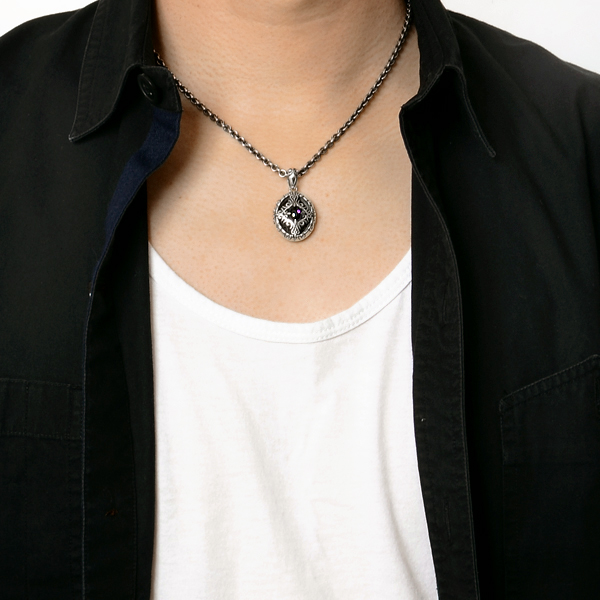 シルバーネックレス