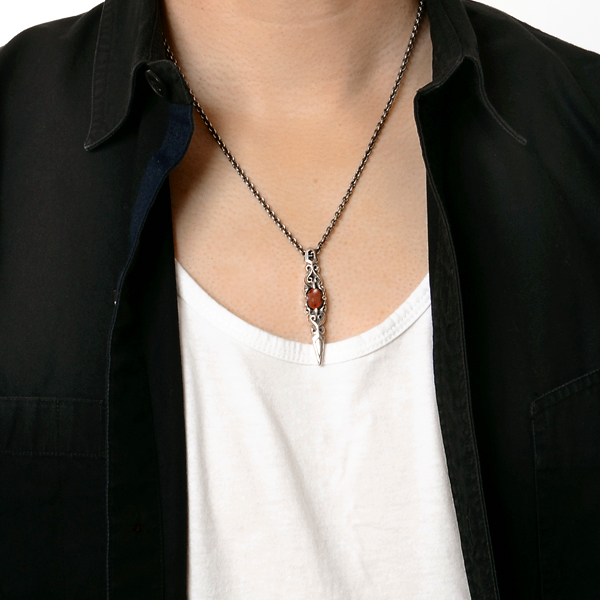 シルバーネックレス