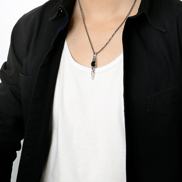 シルバーネックレス