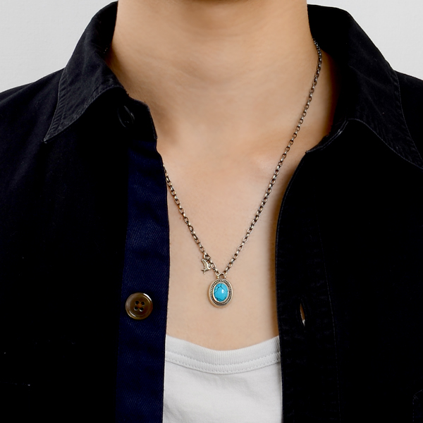 シルバーネックレス