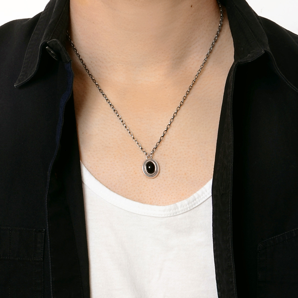 シルバーネックレス