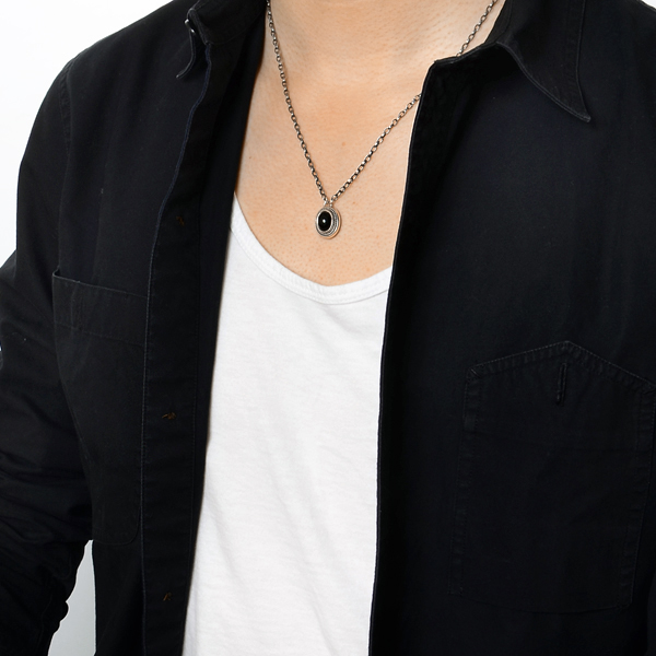 シルバーネックレス