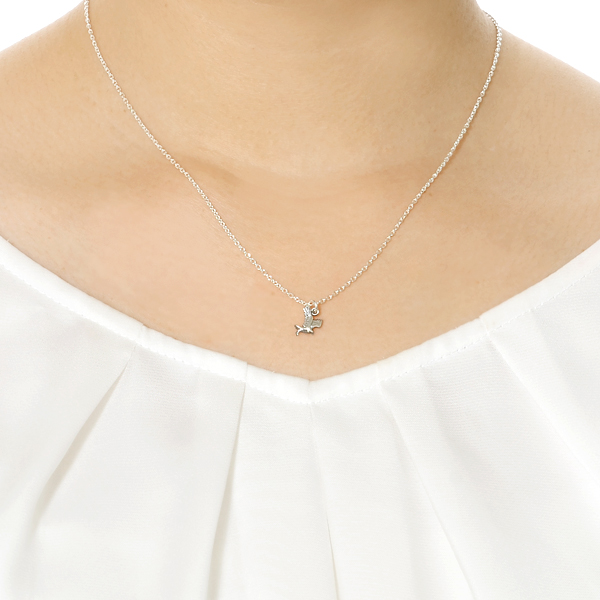 シルバーネックレス