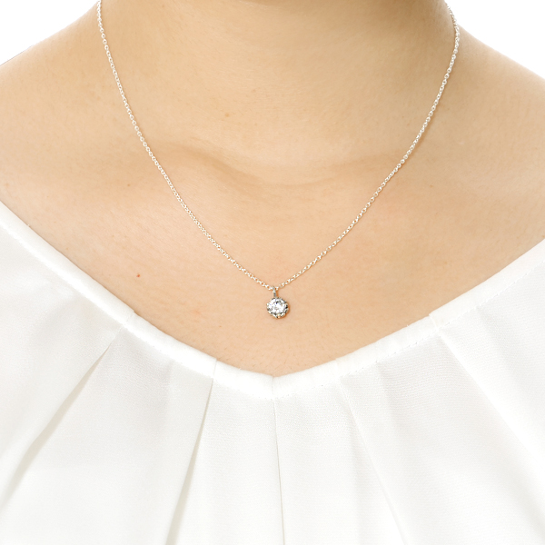 シルバーネックレス