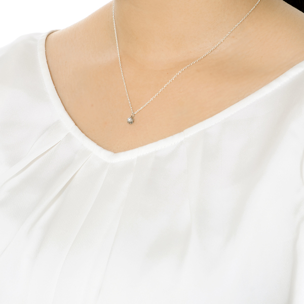 シルバーネックレス